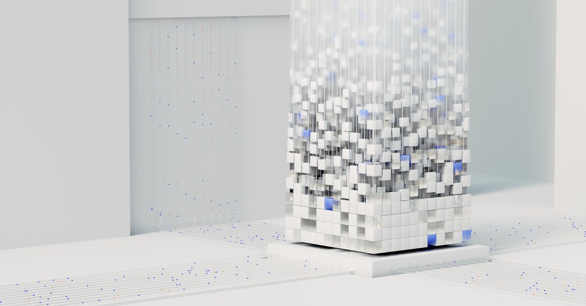 Graphique abstrait représentant des données et des connexions neuronales